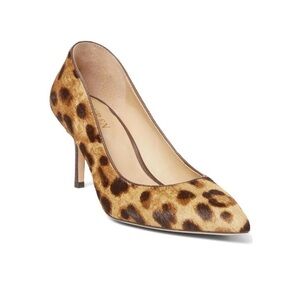 Lauren Ralph Lauren Lanette Leopard Print Heels